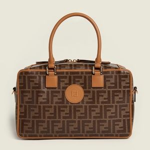 FENDI Caramel Boston Medium Satchel

👜